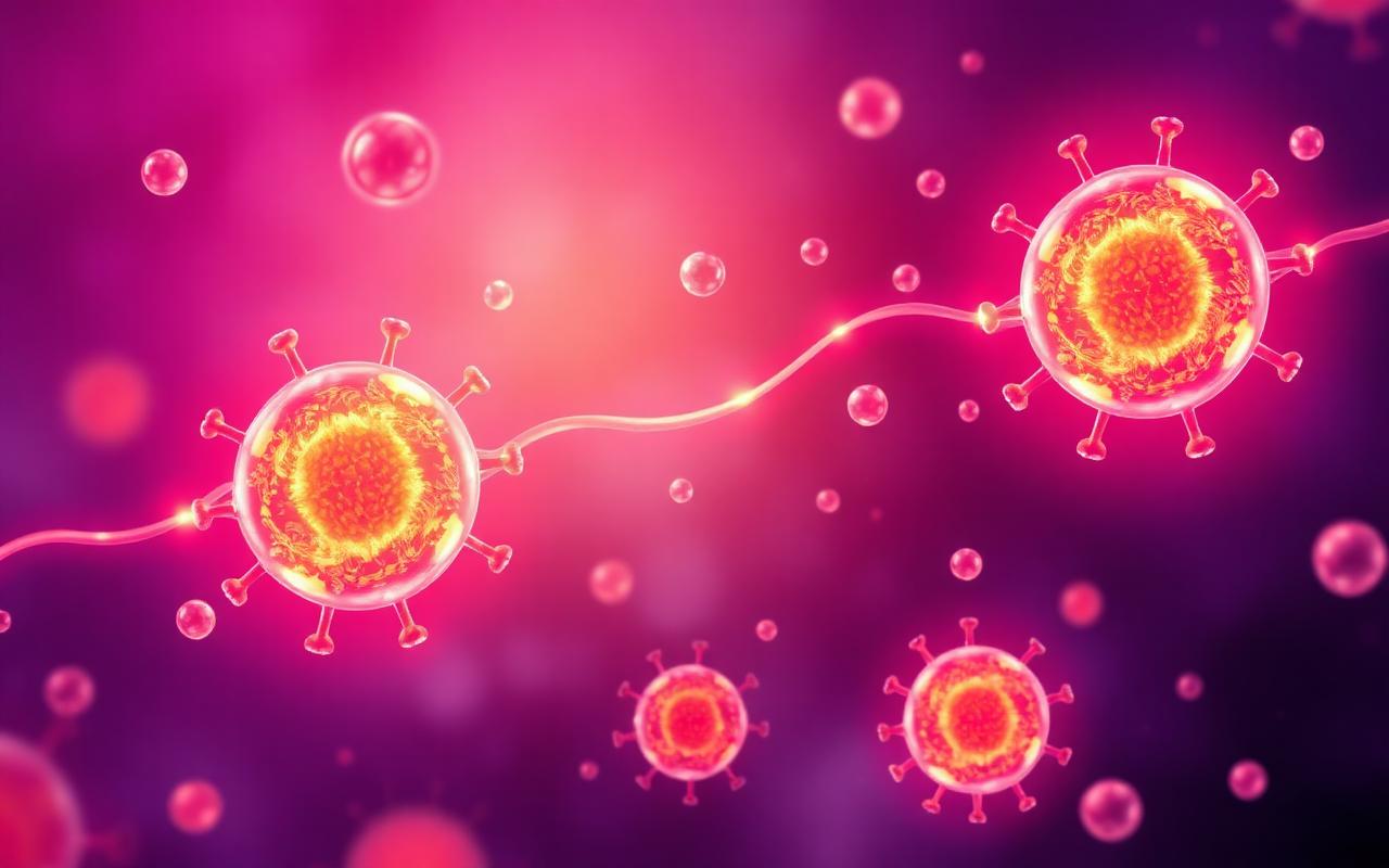 Illustration of fat metabolism at the cellular level